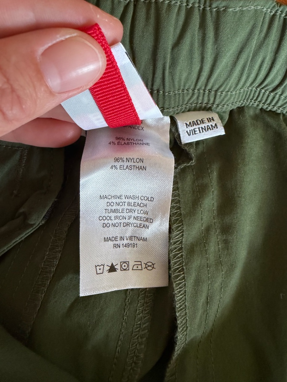 Topo Designs Olive Green Hiking Pants with Elastic Waist - Picture 5 of 5
